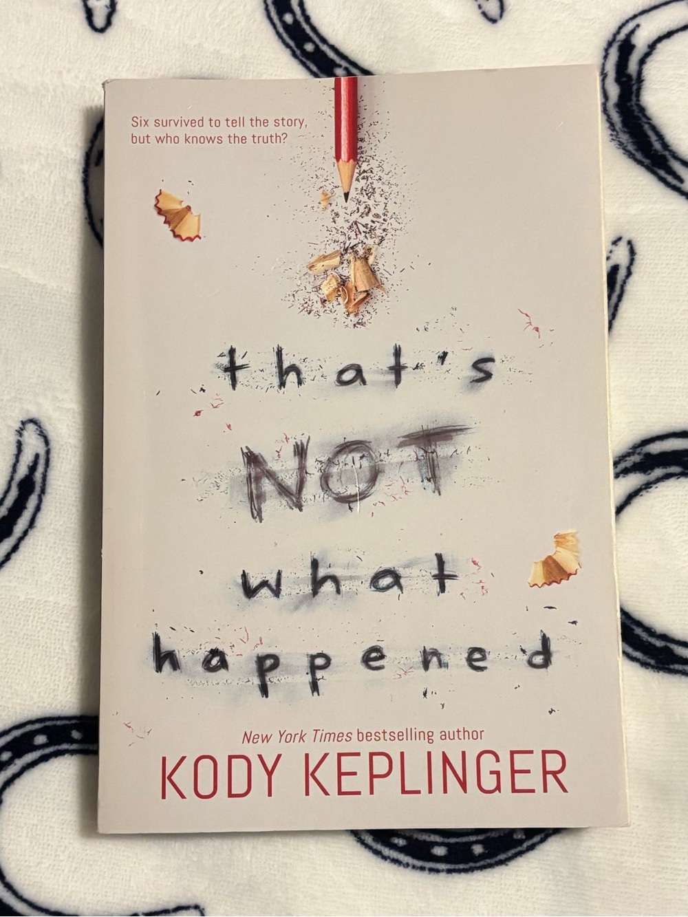 "That's Not What Happened"